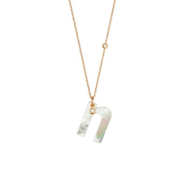         Roségold, Halsschmuck, Gellner Love Letters Collier