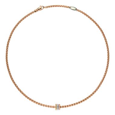 Halsschmuck, Roségold, FOPE Eka Flex’it Collier