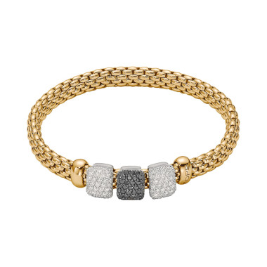 Gelbgold, Armschmuck, FOPE Vendôme Flex'it Armband