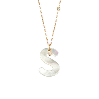         Roségold, Halsschmuck, Gellner Love Letters Collier