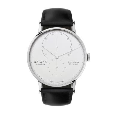 Unisex, Handaufzug, NOMOS Glashütte Lambda Weissgold