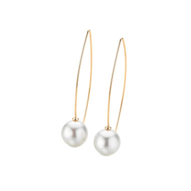 Ohrringe, Roségold, Gellner H2O Ohrhaken