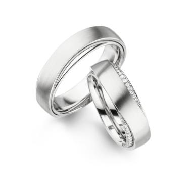 Ringe, Platin, Henrich & Denzel Unisono Trauringe