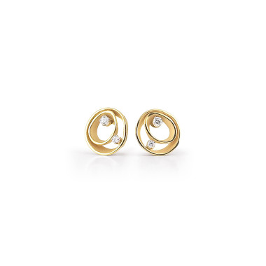 Ohrringe, Gelbgold, Cammilli Dune Ohrringe