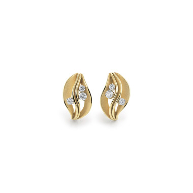 Ohrringe, Gelbgold, Annamaria Cammilli Dune Precious Ohrringe