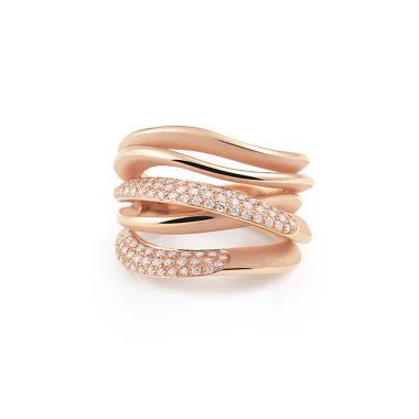 Ringe, Roségold, Annamaria Cammilli Firenze Galaxy Ring