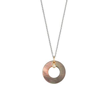        Silber farbig beschichtet, Halsschmuck, Gellner Love Letters Collier