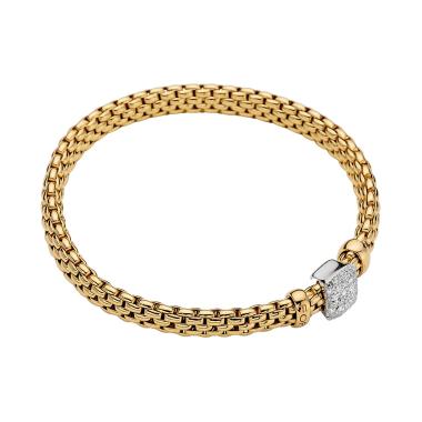 Armschmuck, Weißgold, FOPE Vendôme Flex'it Armband