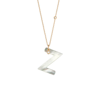         Roségold, Halsschmuck, Gellner Love Letters Collier
