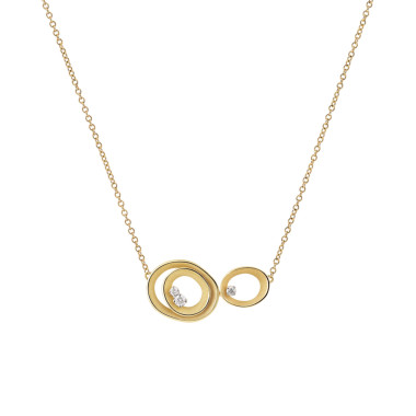 Halsschmuck, Gelbgold, Annamaria Cammilli Dune Solar Collier