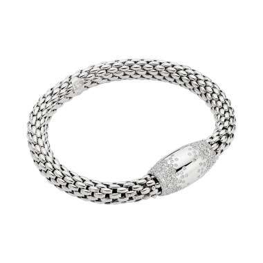 Weißgold, Armschmuck, FOPE Love Nest Flex'it Armband
