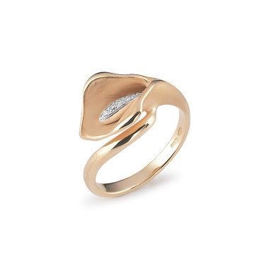 Ringe, Roségold, Cammilli Calla Ring