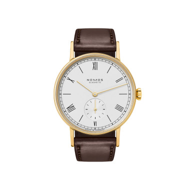         Damenuhr, Handaufzug, NOMOS Glashütte Ludwig Gold Doré