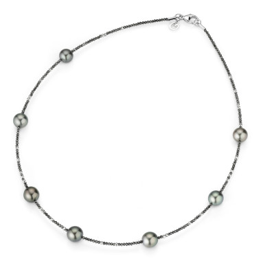         Weißgold, Halsschmuck, Gellner Castaway Collier