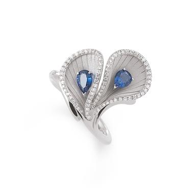 Ringe, Weißgold, Annamaria Cammilli Premiere Color Ring