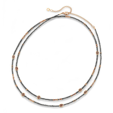         Roségold, Halsschmuck, Gellner Castaway Collier