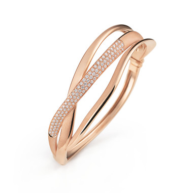 Armschmuck, Roségold, Annamaria Cammilli Dune Armreif