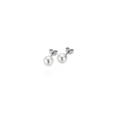 Ohrringe, Weißgold, Gellner BASICS Ohrstecker