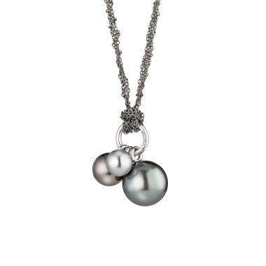         Weißgold, Halsschmuck, Gellner Melange Collier