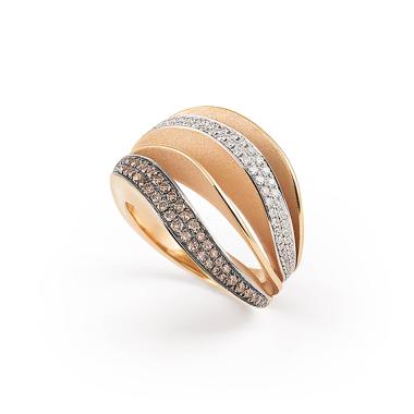 Ringe, Roségold, Annamaria Cammilli Velaa Color Ring