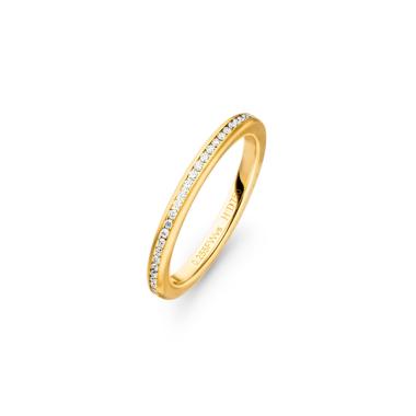 Ringe, Gelbgold, Henrich & Denzel Vorsteckring. Edler Begleiter