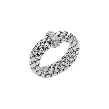 Ringe, Weißgold, FOPE Vendôme Flex'it Ring