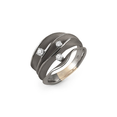 Ringe, Gold farbig beschichtet, Annamaria Cammilli Dune Ring
