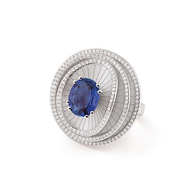 Ringe, Weißgold, Annamaria Cammilli Cocoon Ring