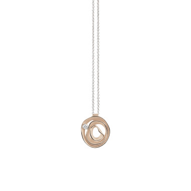 Halsschmuck, Roségold, Cammilli Dune Halskette