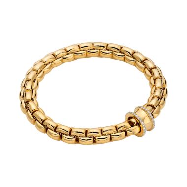 Armschmuck, Gelbgold, FOPE Eka Flex'it Armband