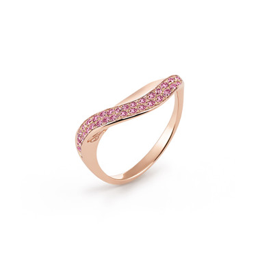 Ringe, Roségold, Cammilli Velaa Color Ring