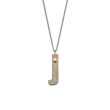         Silber farbig beschichtet, Halsschmuck, Gellner Love Letters Collier
