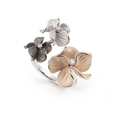Ringe, Weißgold, Cammilli Bouquet Ring