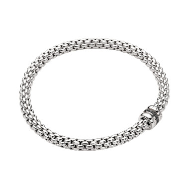         Weißgold, Armschmuck, FOPE Solo Flex'it Armband