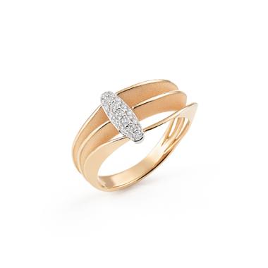 Ringe, Weißgold, Annamaria Cammilli Dune Chic Pavé Ring