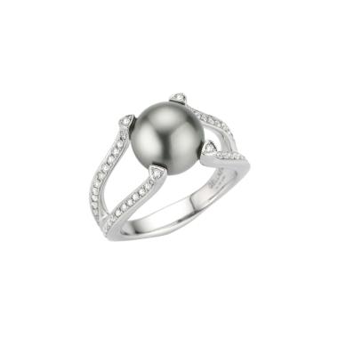 Ringe, Weißgold, Gellner WAVE Ring