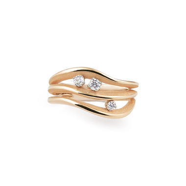 Ringe, Roségold, Cammilli Luxor Ring