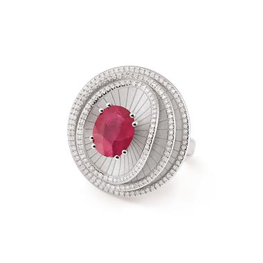 Ringe, Weißgold, Annamaria Cammilli Cocoon Ring
