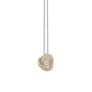         Cammilli Desert Rose Anhänger mit Halskette