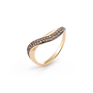 Ringe, Roségold, Cammilli Velaa Color Ring