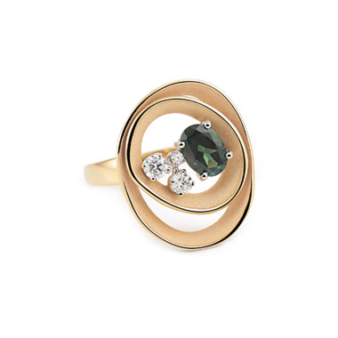 Ringe, Roségold, Cammilli Dune Solar Color Ring