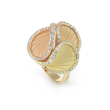         Gelbgold, Ringe, Cammilli Musa Ring