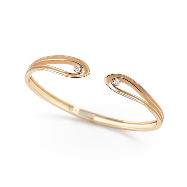 Armschmuck, Roségold, Cammilli Velaa Star Armreif