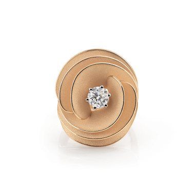 Ringe, Roségold, Cammilli Couture Ring
