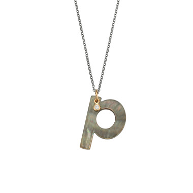         Silber farbig beschichtet, Halsschmuck, Gellner Love Letters Collier