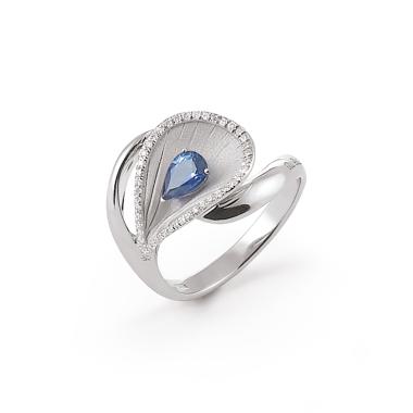 Ringe, Weißgold, Annamaria Cammilli Premiere Color Ring