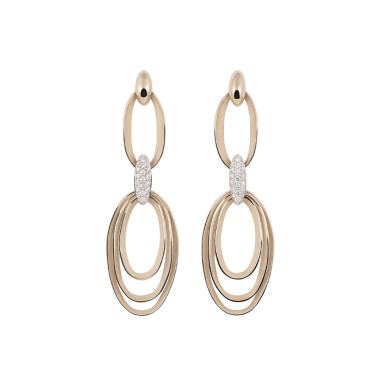         Cammilli Dune Chic Pavé Ohrringe