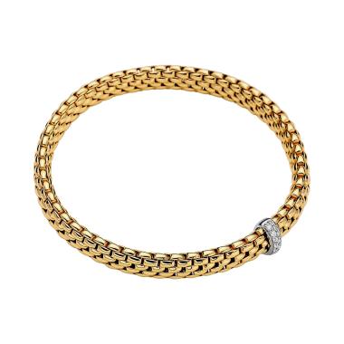 Armschmuck, Weißgold, FOPE Vendôme Flex'it Armband