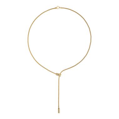 Halsschmuck, Gelbgold, FOPE Verstellbare Aria Halskette