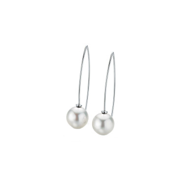 Ohrringe, Weißgold, Gellner H2O Ohrhaken